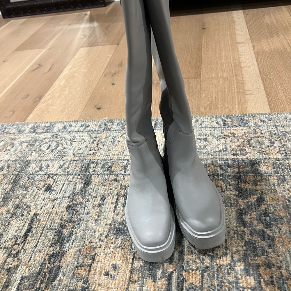 Gray Women's Boots
